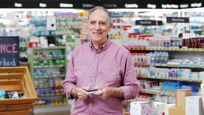 Founder of the Calanna Pharmacy Group, Mario Calanna. Picture: Brendan Radke