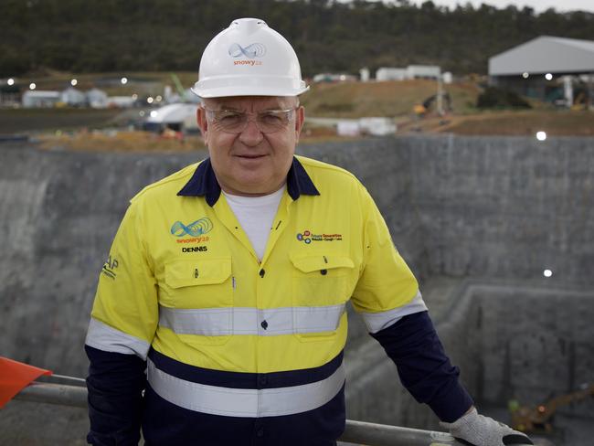 Snowy Hydro CEO Dennis Barnes.