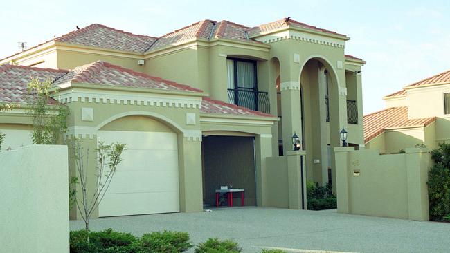 The Benowa Waters mansion where the Russian millionaire was gunned down