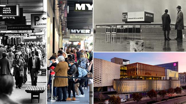 Melbourne shopping centres then and now – there’s been no shortage of development over the years.