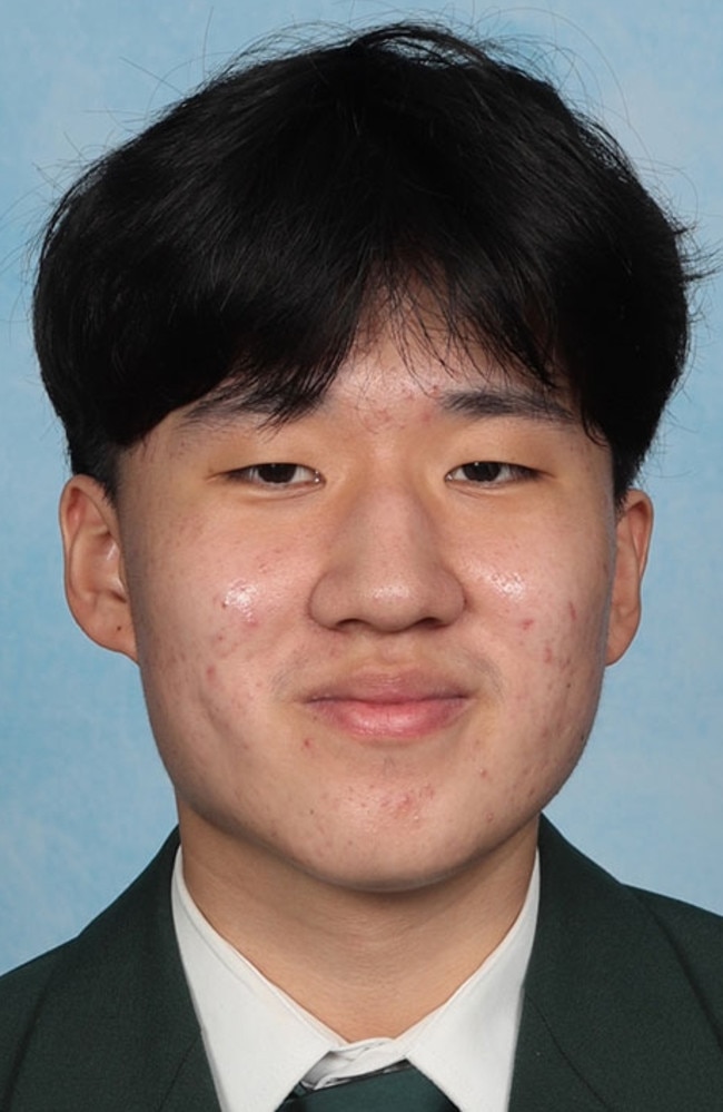 Isaiah Kim, Cavendish Road State High School high achiever 2024. Picture: Contributed