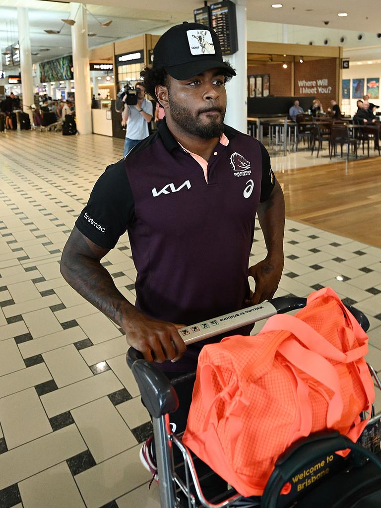 Mam after returning to Australia. Photo: Lyndon Mechielsen/Courier Mail