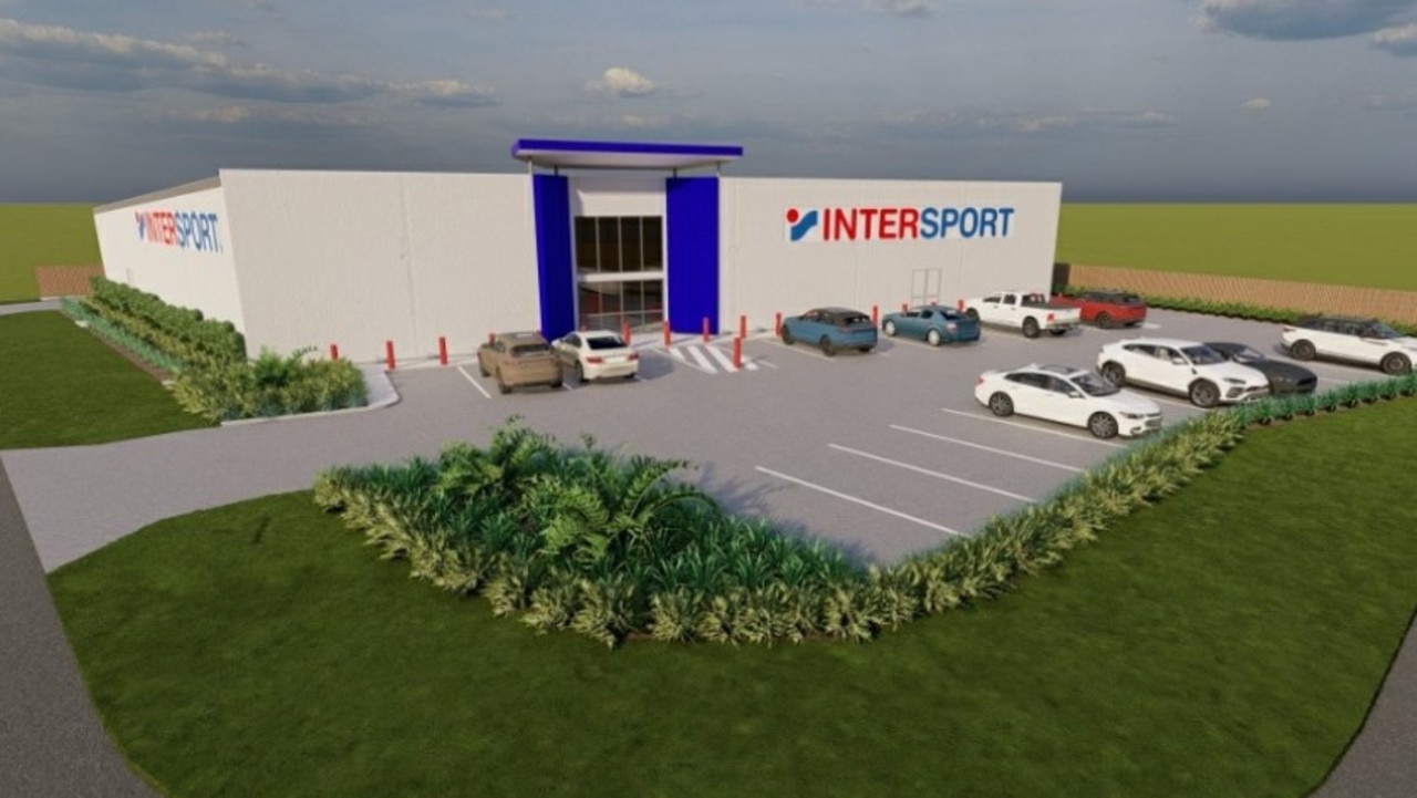 The new Intersport store at Yeppoon would be twice the size of the businesses current site allowing the team to expand their range and introduce new brands.