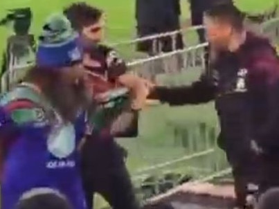 Manly star Gordon Chan Kum Tong involved in sideline confrontation with fan