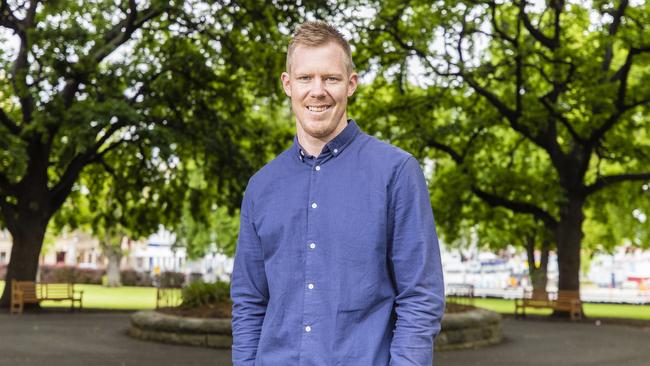 Jack Riewoldt says he loves getting back to his home state. Picture: RICHARD JUPE