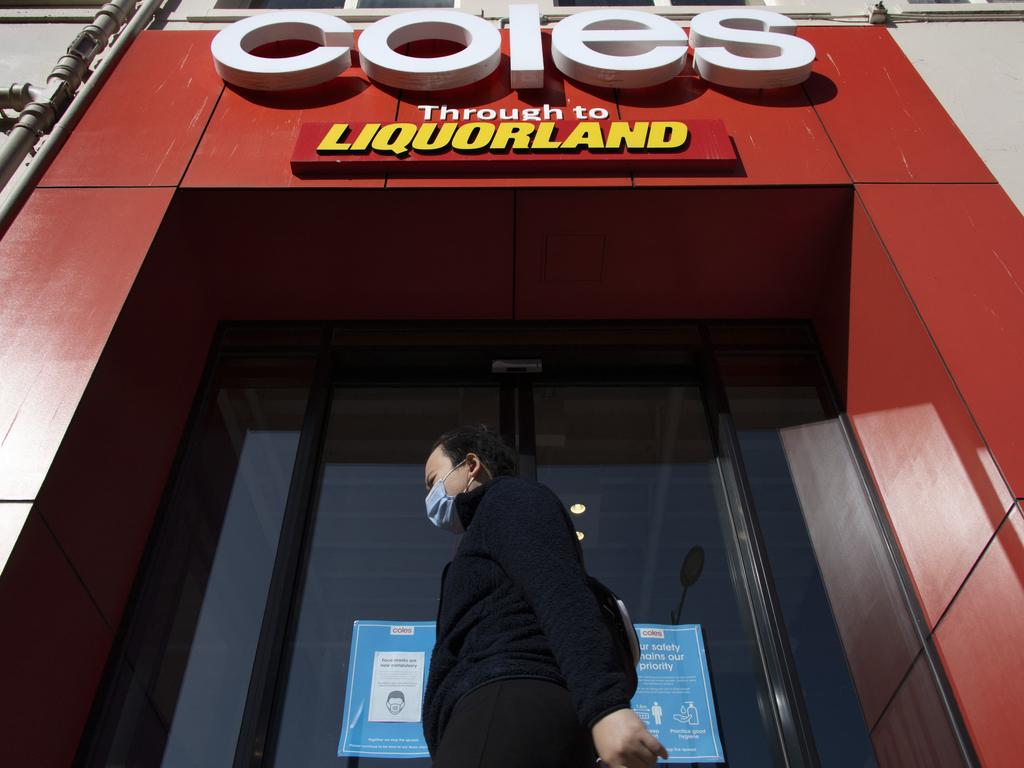 Coles is slashing prices to celebrate 10 years of its Down Down campaign. Picture: David Geraghty/NCA NewsWire