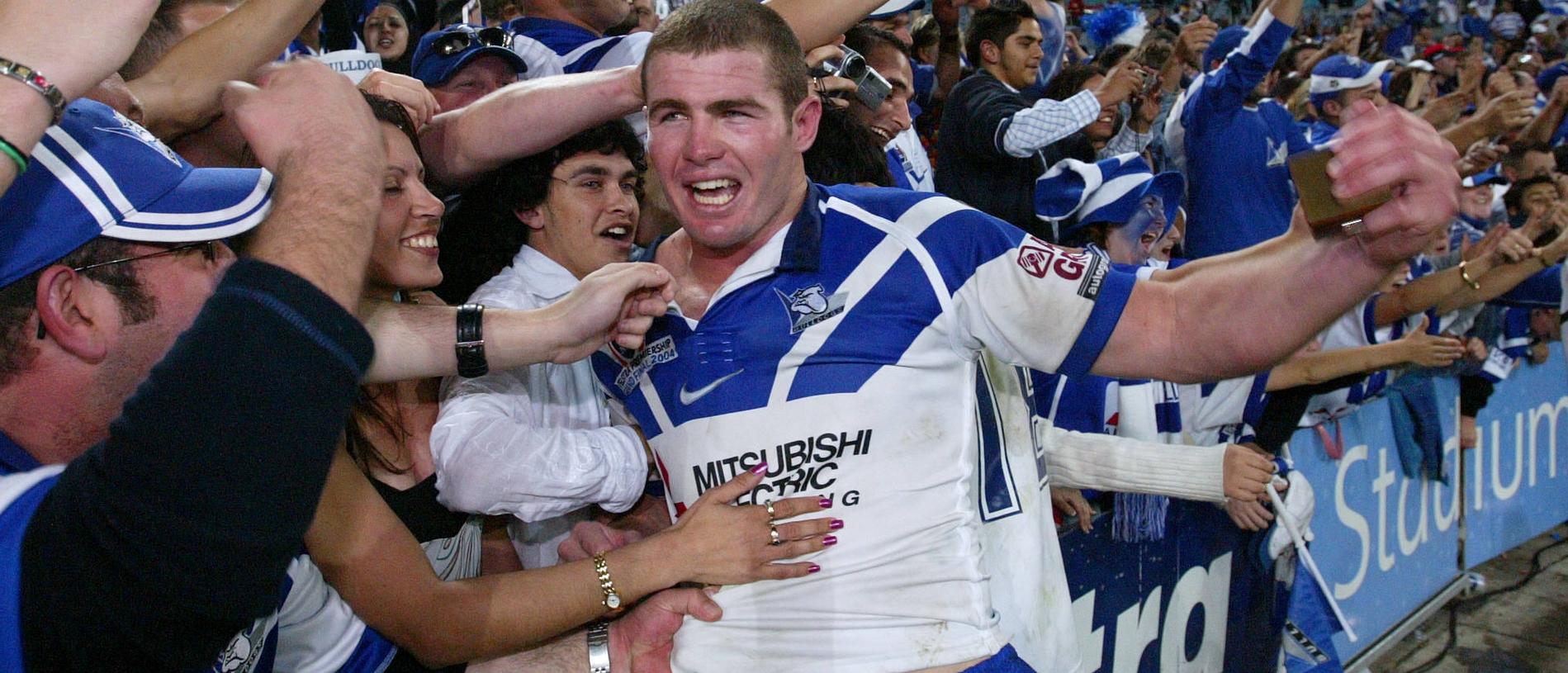 NRL news 2023 Andrew Ryan, bobcat nickname, Bulldogs, 2004 grand final, premiership, State of Origin, NSW Blues