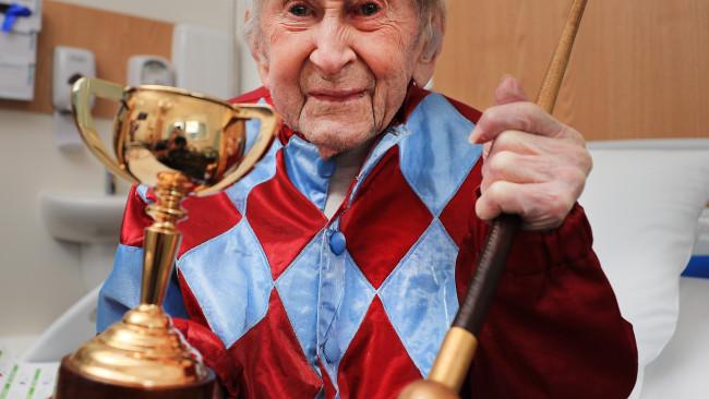 2nd November 2020. Melbourne cup winner Jockey William Smith talks about his win back in the day.Photo: Scott Powick