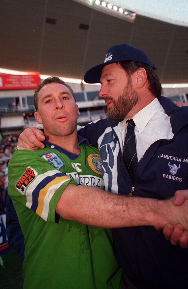 Sheens had major success at the Canberra Raiders.