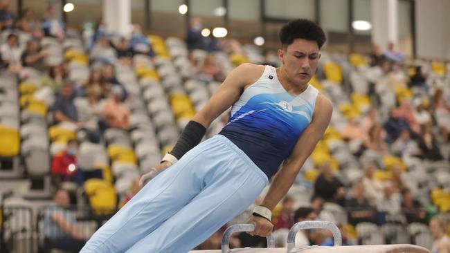 Gymnast Jose Caballero. Picture: Supplied.