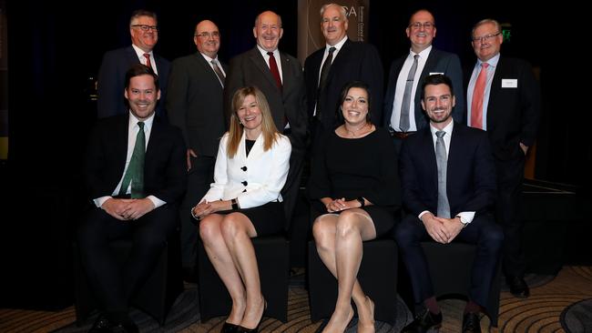 Finalists at the Business Council of Australia awards ceremony on Monday night. Picture: Jane Dempster