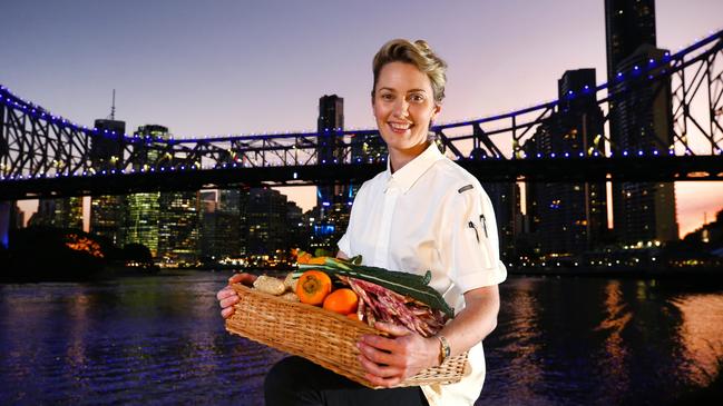 Chef Alanna Sapwell from Arc Dining was awarded Unearthed Next-Gen Chef in the delicious. Harvey Norman Produce Awards. Picture: Adam Head