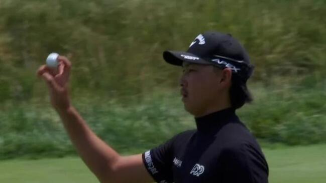 Min Woo Lee surges into contention at US Open