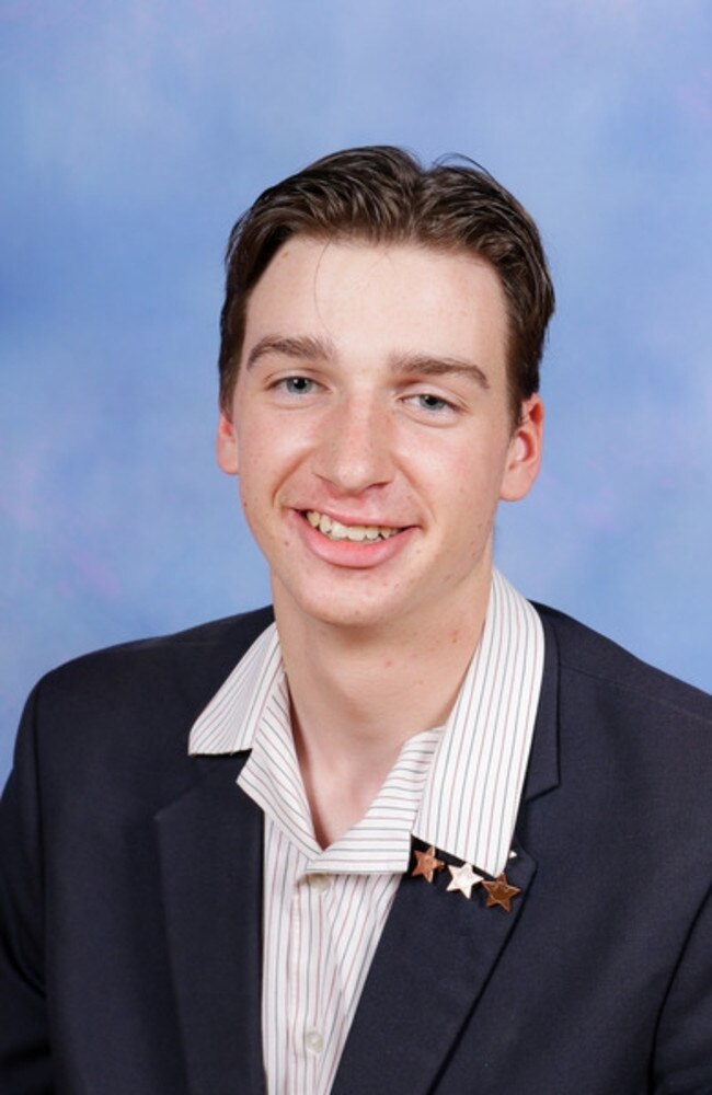 Saint Ignatius College Geelong student Thomas Bothe