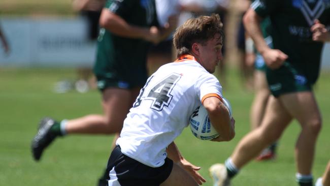 Dylan Smith. Macarthur Wests Tigers vs Western Rams. Laurie Daley Cup. Picture: Warren Gannon Photography