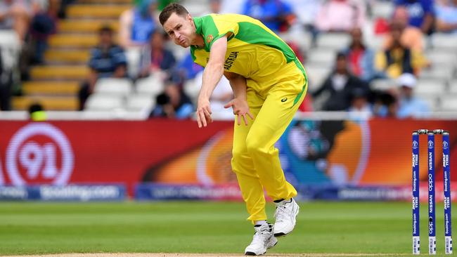 Jason Behrendorff toiled hard but couldn’t find much movement off the Edgbaston deck.