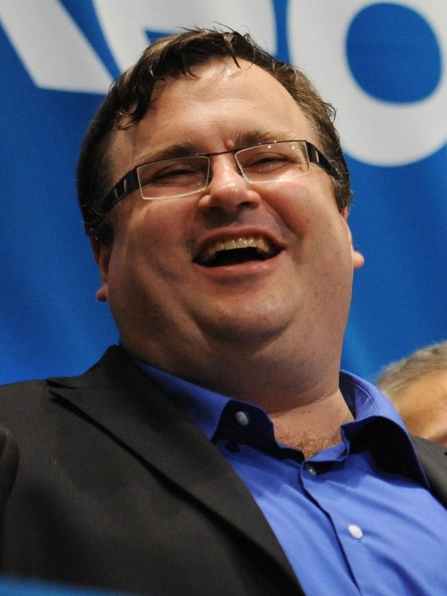 LinkedIn co-founder Reid Garrett Hoffman. Picture: AFP Photo/Stan Honda