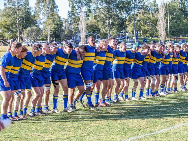 TGS First XV rugby team.