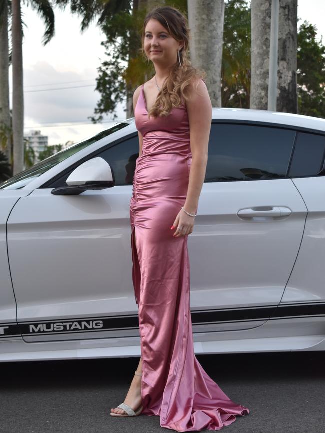Bella Laver at the Sarina State High School formal at the MECC, Mackay, on Thursday November 19. Picture: Zizi Averill