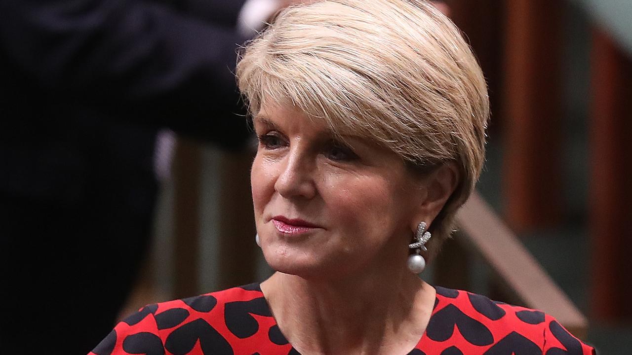 Julie Bishop welcomed the charges over the disaster. Picture: Kym Smith