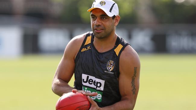 Richmond gave up a future second-round pick for Chris Yarran. Picture: Wayne Ludbey