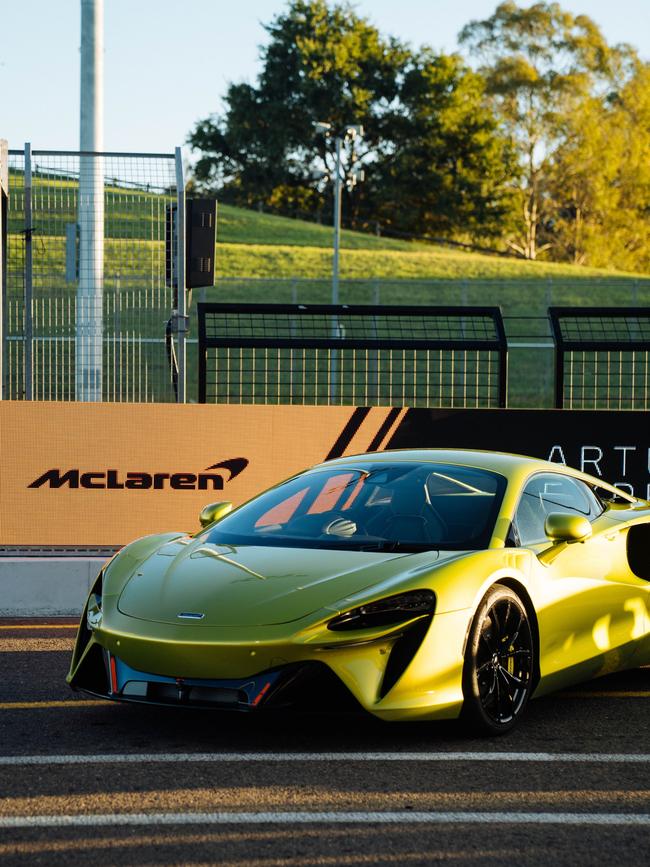 McLaren super hybrid.