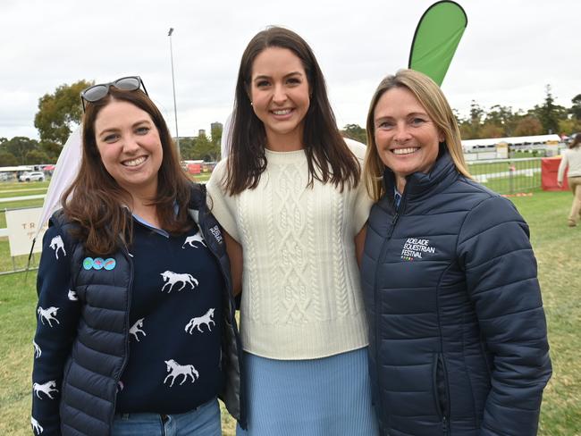 Spectators enjoying the Community Day at the Adelaide Equestrian Festival. Picture: Keryn Stevens