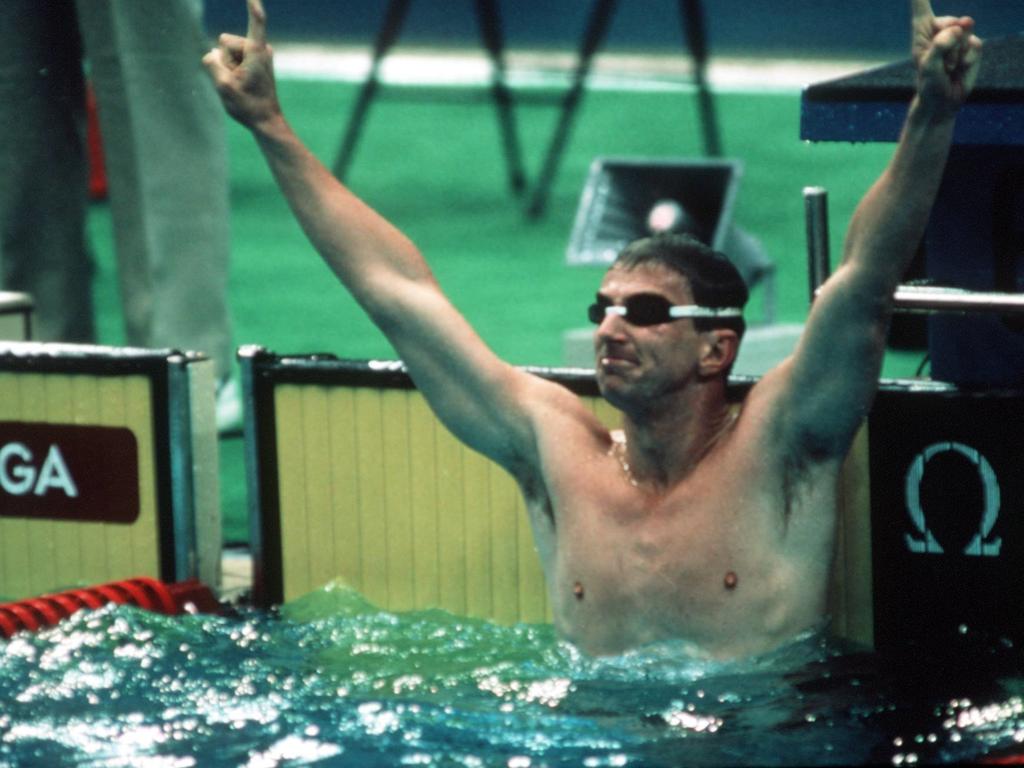 Olympic Games won gold in the 200m freestyle at the Seoul Olympics.