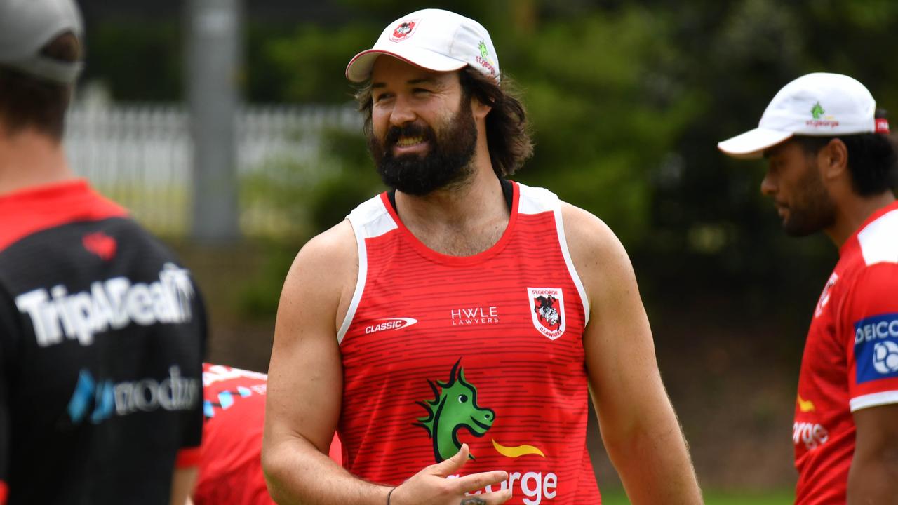 Aaron Woods is loving life at the Dragons.