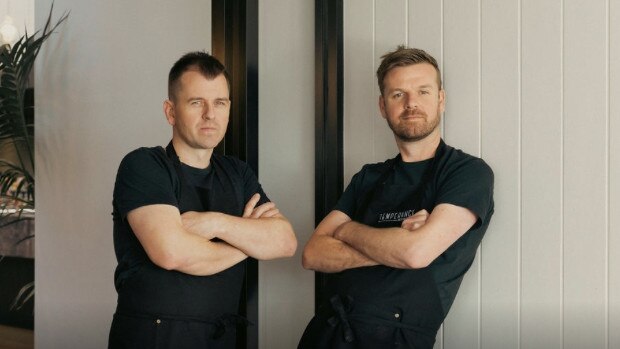 Anthony Cresp and Hugh Hazelwood are the chefs behind Temperance restaurant, Hotel Renmark.