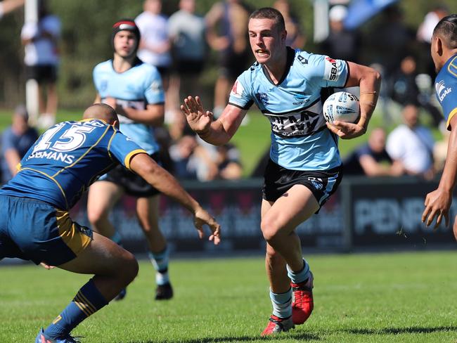 Promising Sharks forward Max McCarthy will feature in the club's Harold Matthews grand final. Picture: Steve Montgomery