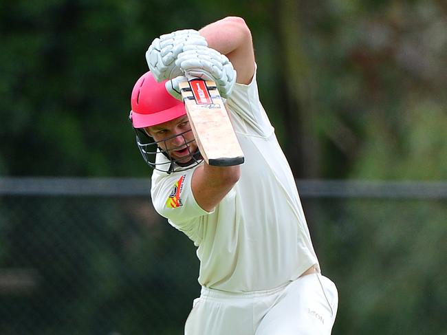 Carrum batting ace Shaun Foster scored 473 runs last season.