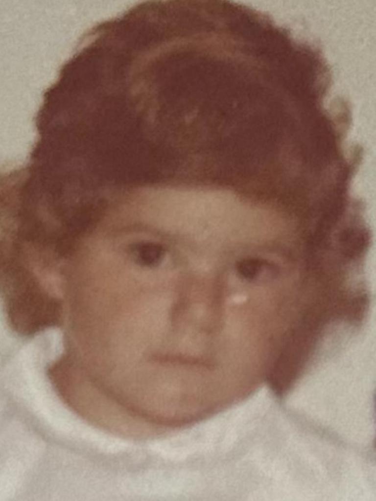 Cathie as a toddler. Picture: Supplied