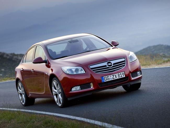 New roots ... Holdens will come from its Opel affiliate in Germany. This is an Opel Insignia.