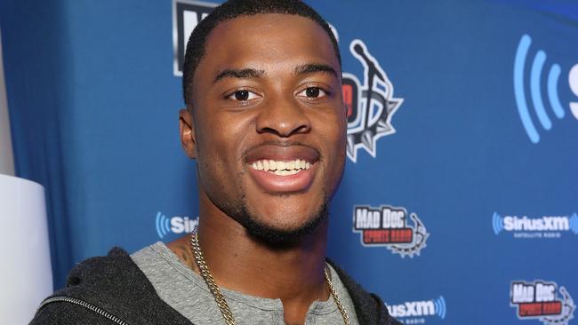 SAN FRANCISCO, CA - FEBRUARY 04: Allen Robinson of the Jacksonville Jaguars visits the SiriusXM set at Super Bowl 50 Radio Row at the Moscone Center on February 4, 2016 in San Francisco, California. (Photo by Cindy Ord/Getty Images for Sirius)