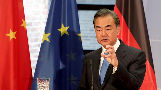 China's Foreign Minister Wang Yi.