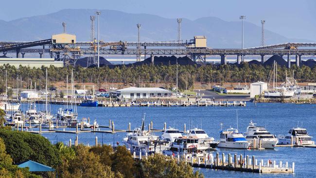 Gladstone Port will benefit from dredging of the Clinton channel. Picture: Lachie Millard