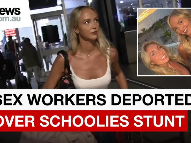 Sex workers deported from Fiji over controversial Schoolies stunt