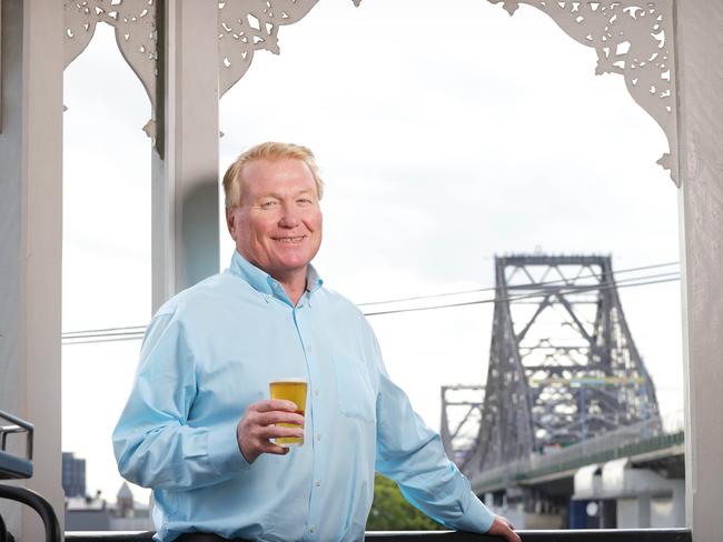 Richard Deery, in the Story Bridge Hotel, Kangaroo Point, on Tuesday 21st May 2024 - Photo Steve Pohlner