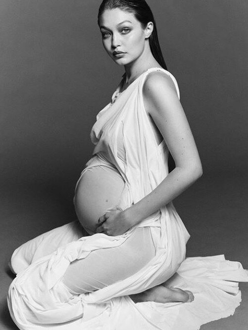 Gigi Hadid looks breathtaking in her pregnancy shoot. Picture: Instagram