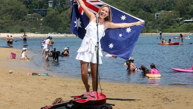 Brooke Supple will be performing in front of an expected 42,000 people and watched by thousands on TV’s at home. Photo: Richard Gosling