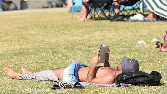 New Year’s Eve at Eastern Beach in Geelong. Picture: David Smith