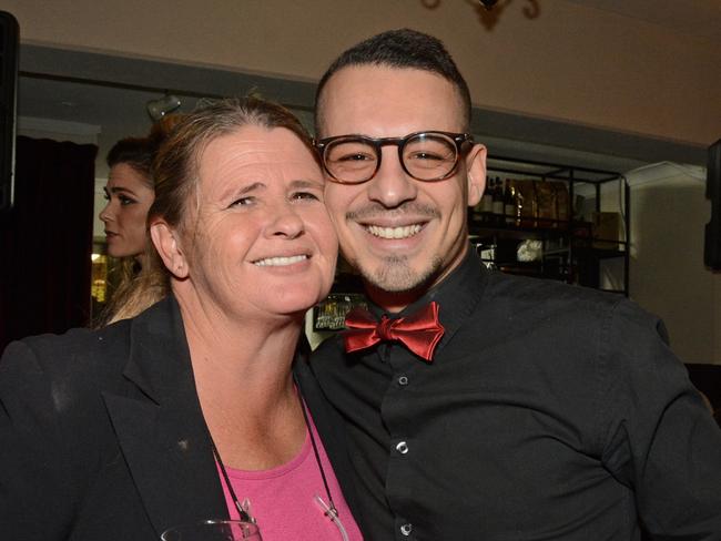 Lenore Browning and Pierre Sammarco at opening of Bambino restaurant in Benowa. Picture: Regina King