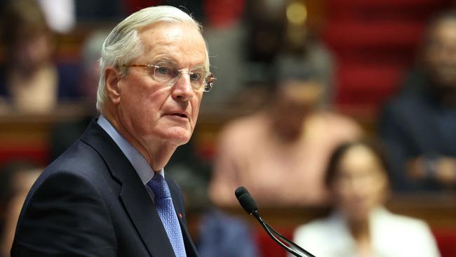 French Prime Minister Michel Barnier became the first prime minister to be ousted by parliament in over six decades. Picture: Alain Jocard/AFP