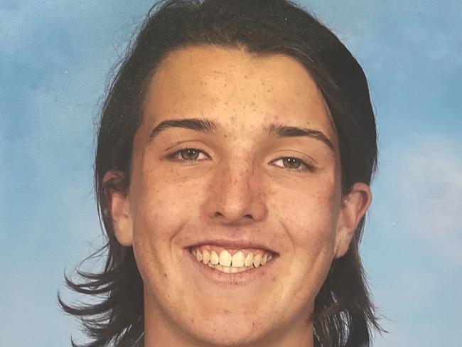 Melbourne Grammar rower Ed Millear, 17, died last month after collapsing at rowing training. Picture: Supplied