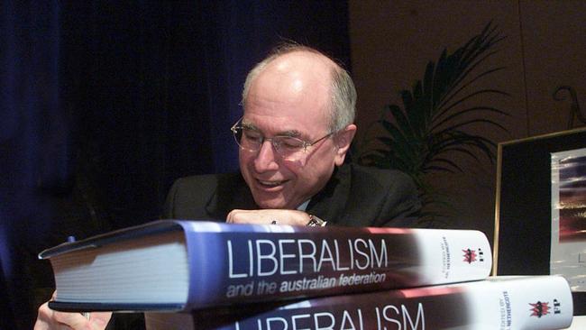 John Howard in Melbourne in August 2001.