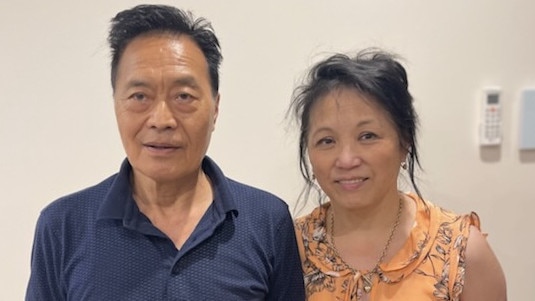 Golden Peacock restaurant owners Albert and Joyce Yuen. Picture: Supplied