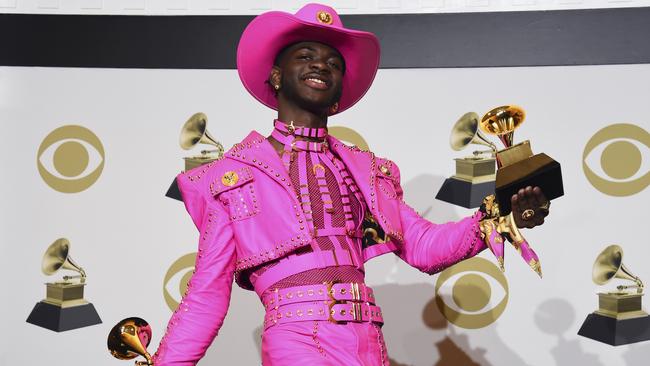 TikTok turned Lil Nas X poses into a Grammy-winning star. Picture: AP