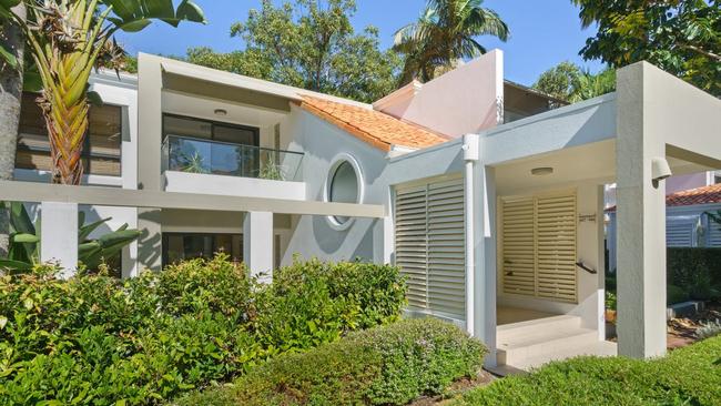 This two-bedroom unit at 828/100 Resort Dr, Noosa Heads, is on the market for $990,000.