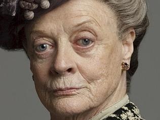 Cast member of TV program ''Downton Abbey'' actor Maggie Smith as Violet, Dowager Countess Of Grantham.